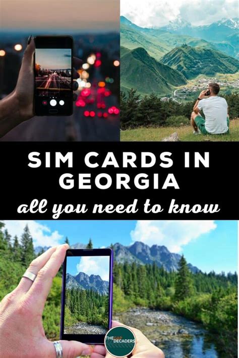 The Ultimate Guide For Mobile Sim Cards In Georgia.